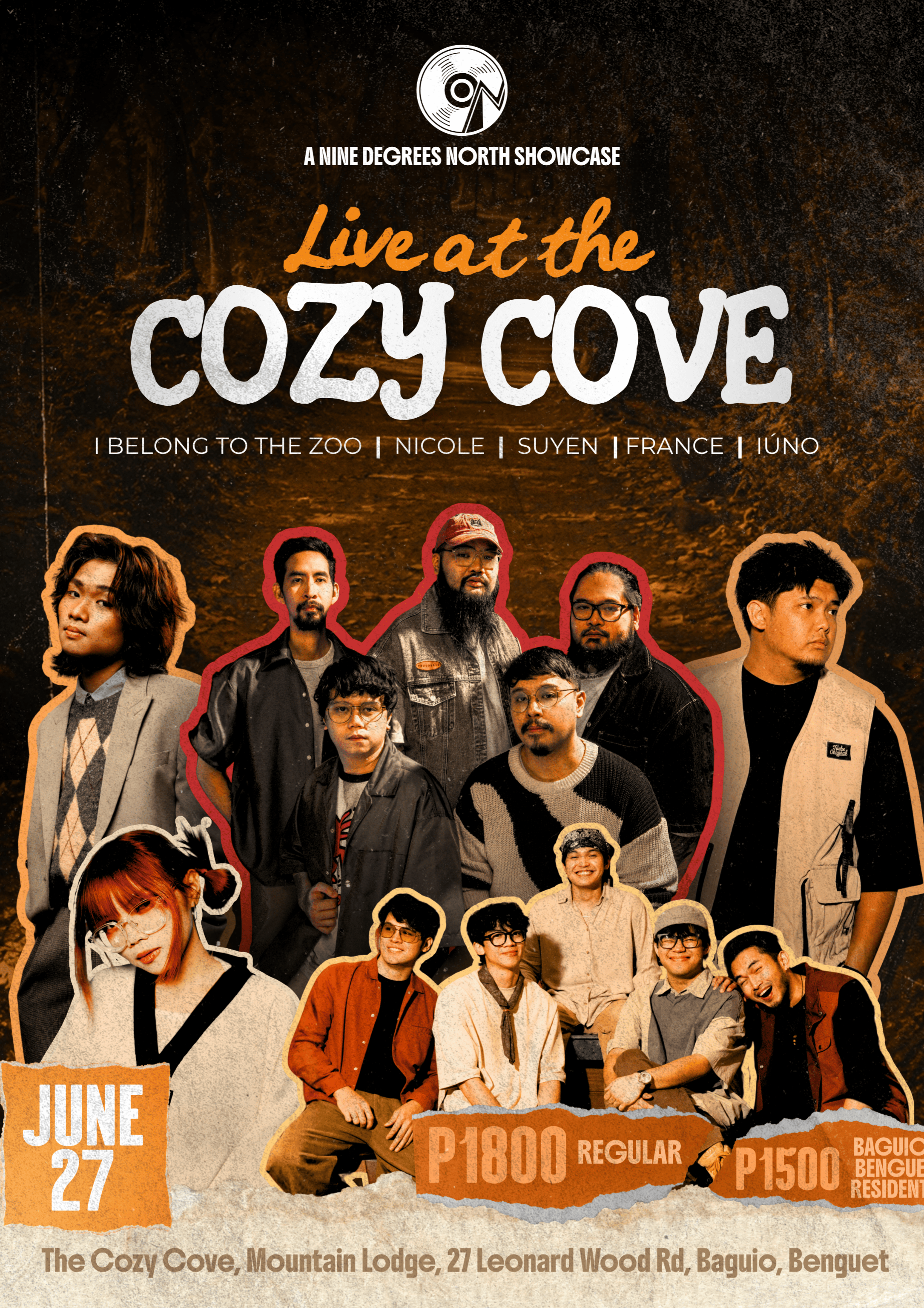 Live at The Cozy Cove - Ticketmelon