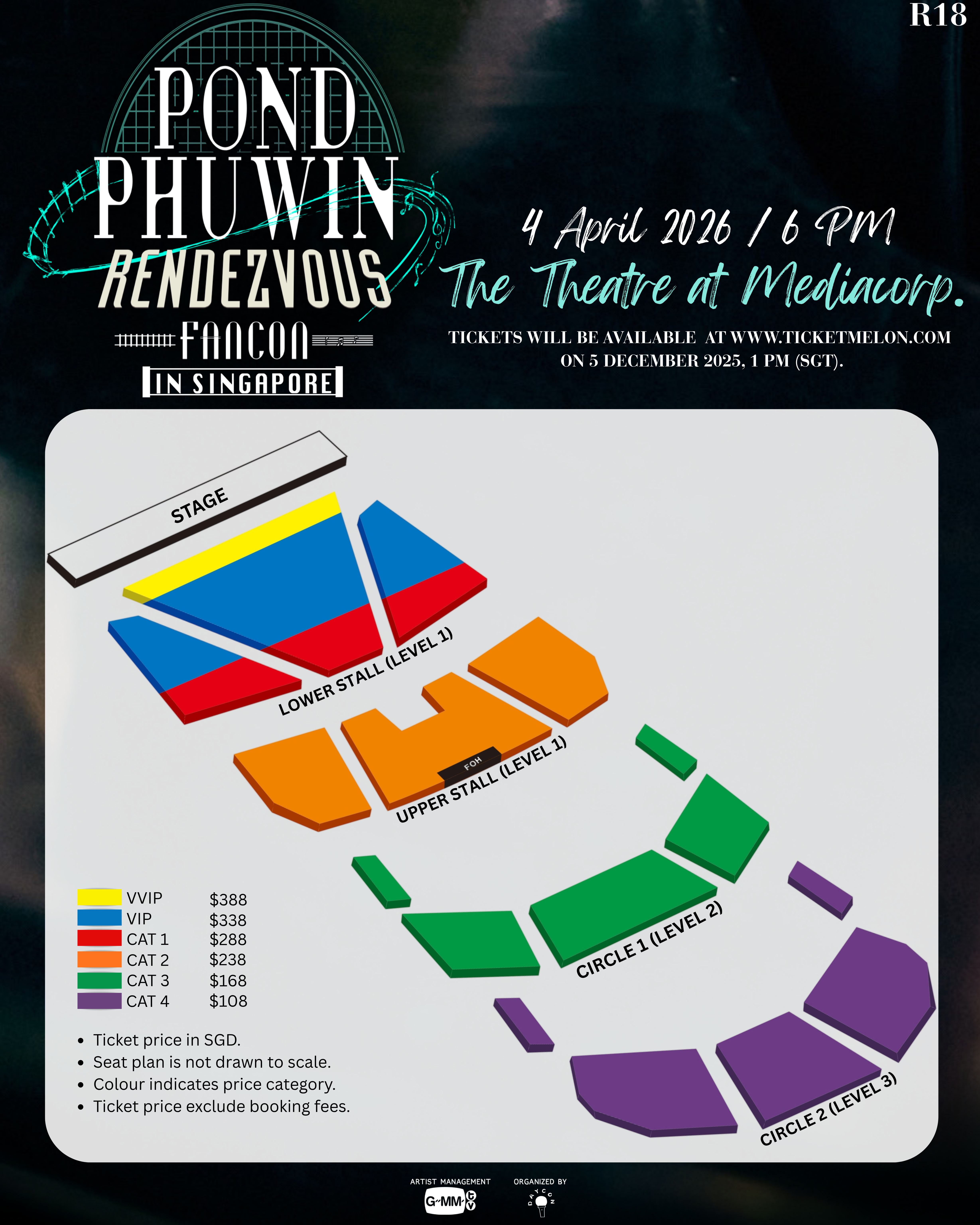 POND PHUWIN “RENDEZVOUS” FANCON IN SINGAPORE - Ticketmelon