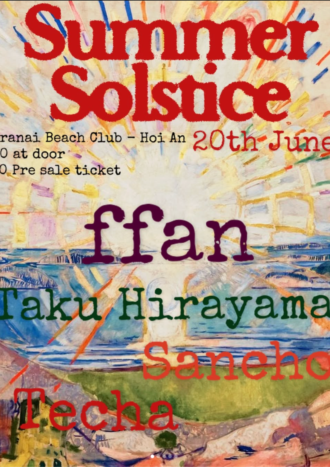 SUMMER SOLSTICE — 20TH JUNE ft. ffan (KR) - Taku (JP) - Sancho (UA) - Techa (SBR)
