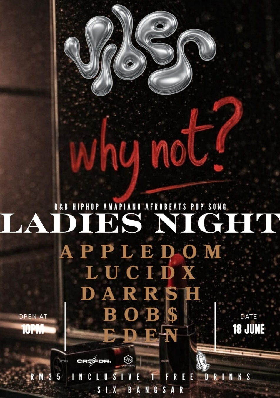 Vibes Six Bangsar Ladies Night