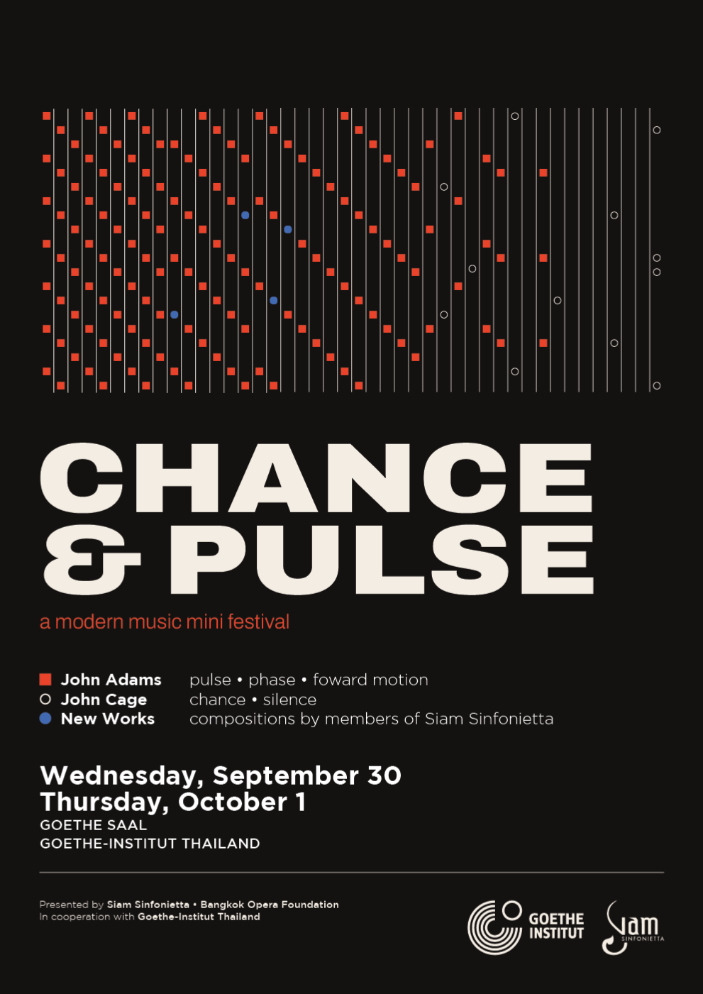 Chance and Pulse: A Modern Music Mini-Festival