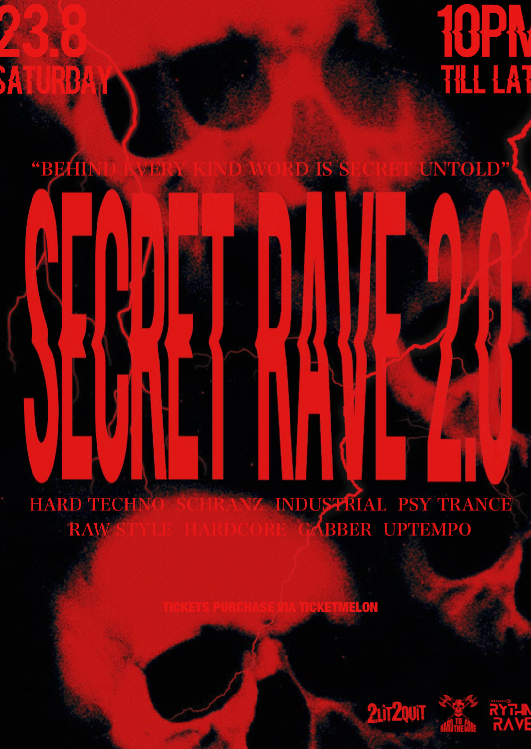 Secret Rave Secret Rave 2.0 - Ticketmelon