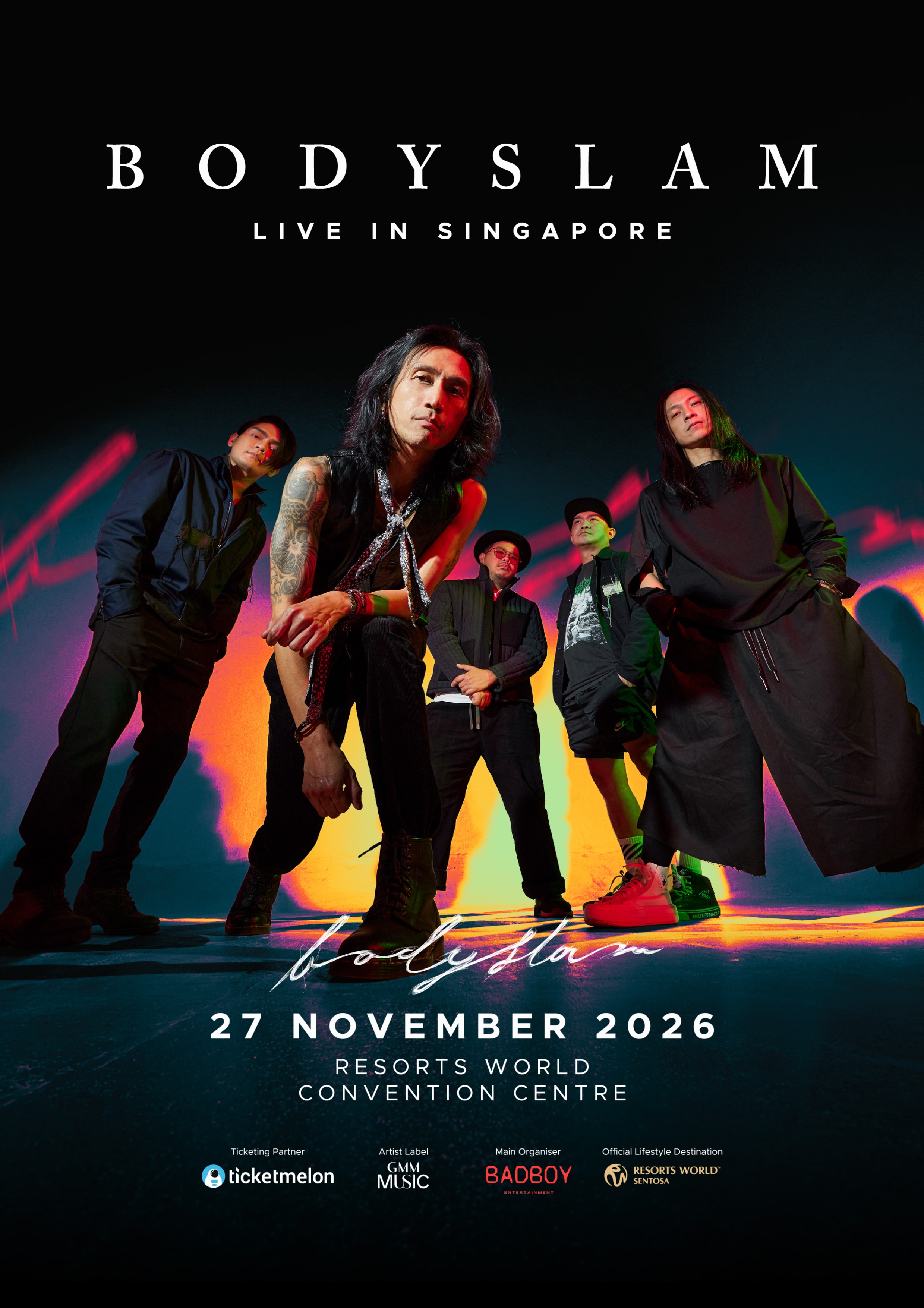 Bodyslam Live in Singapore 2026