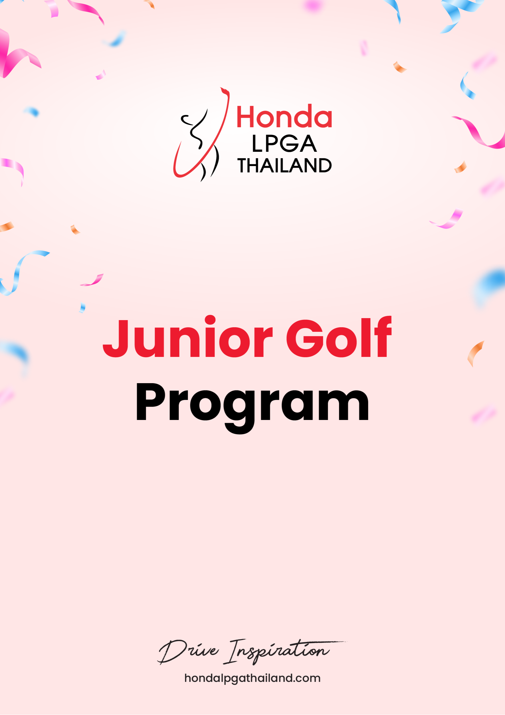 Honda LPGA Thailand 2027 Junior Golf Program