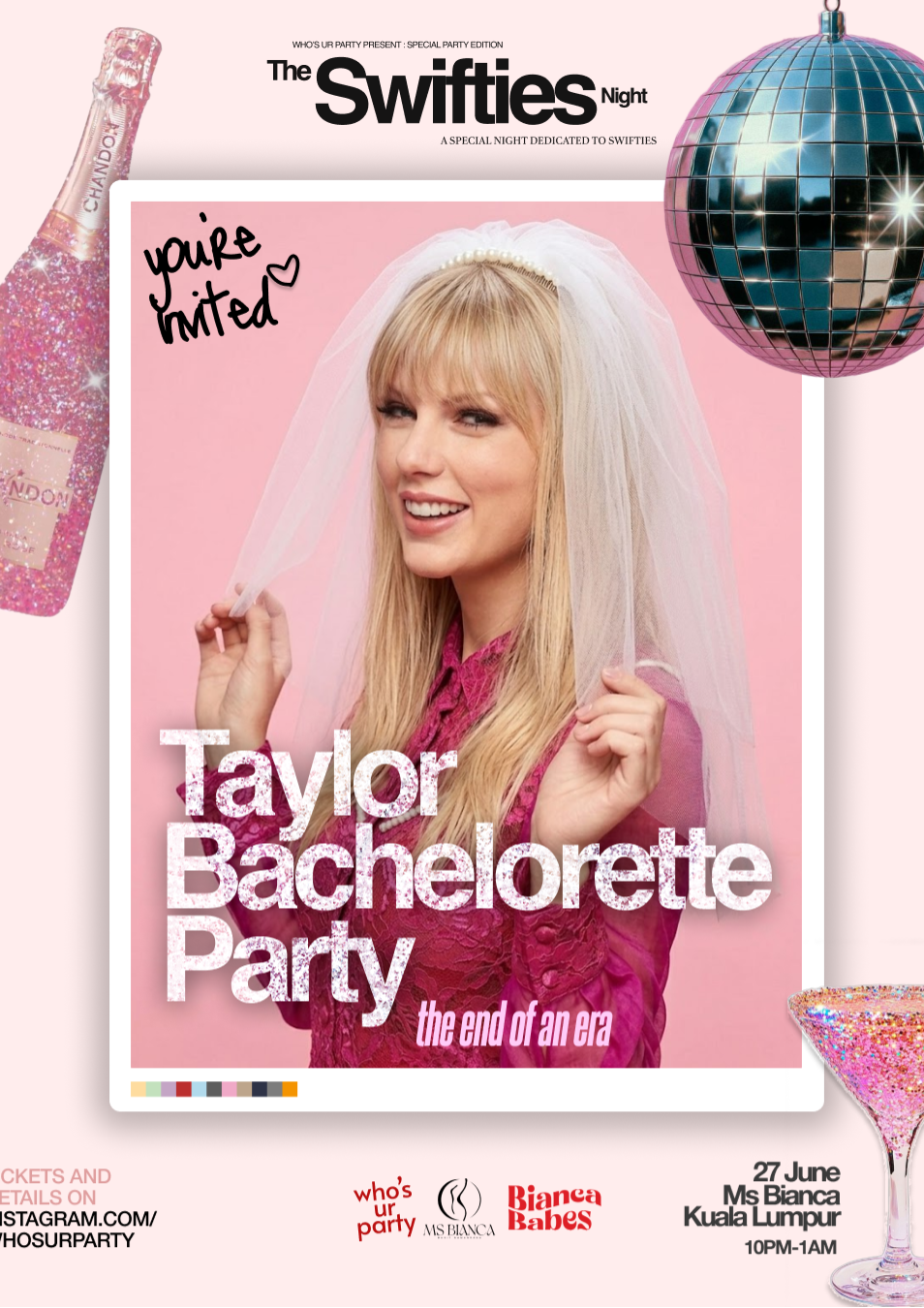 The Swifties Night: Taylor Bachelorette Party