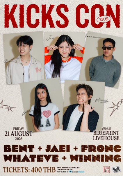 Blueprint Livehouse: FRONC + jaei + whateve + WINNING + BENT KITTITAT