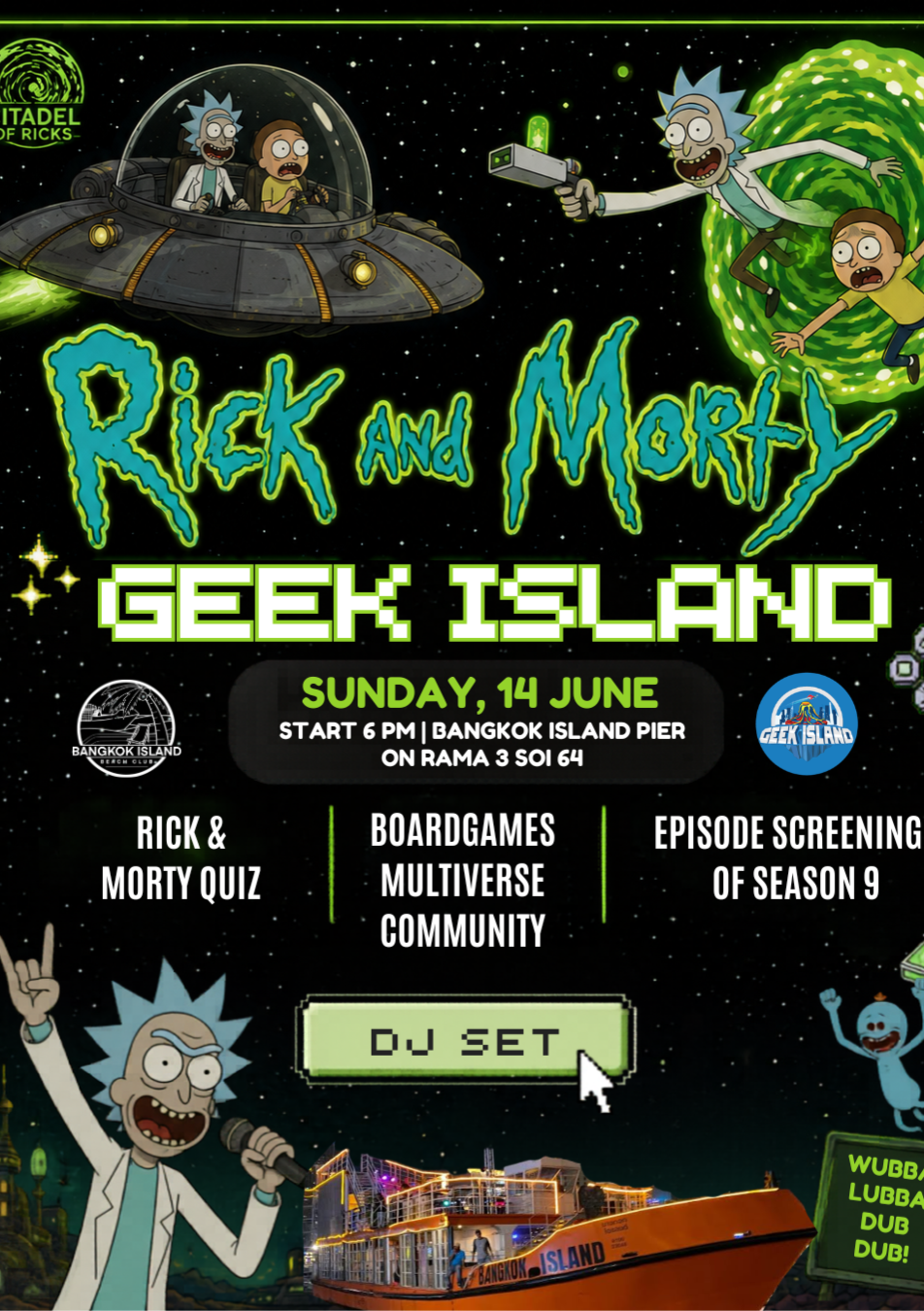 Geek Island: Rick & Morty Night