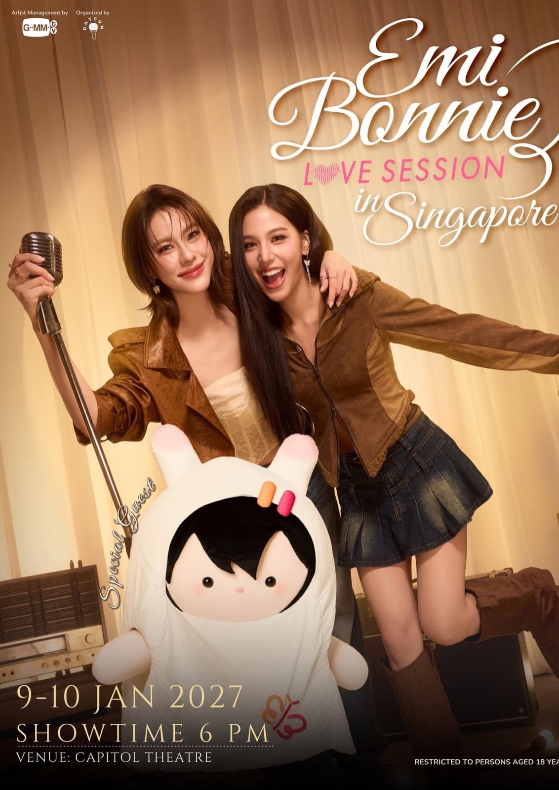 Emi Bonnie Love Session in Singapore – Additional Show