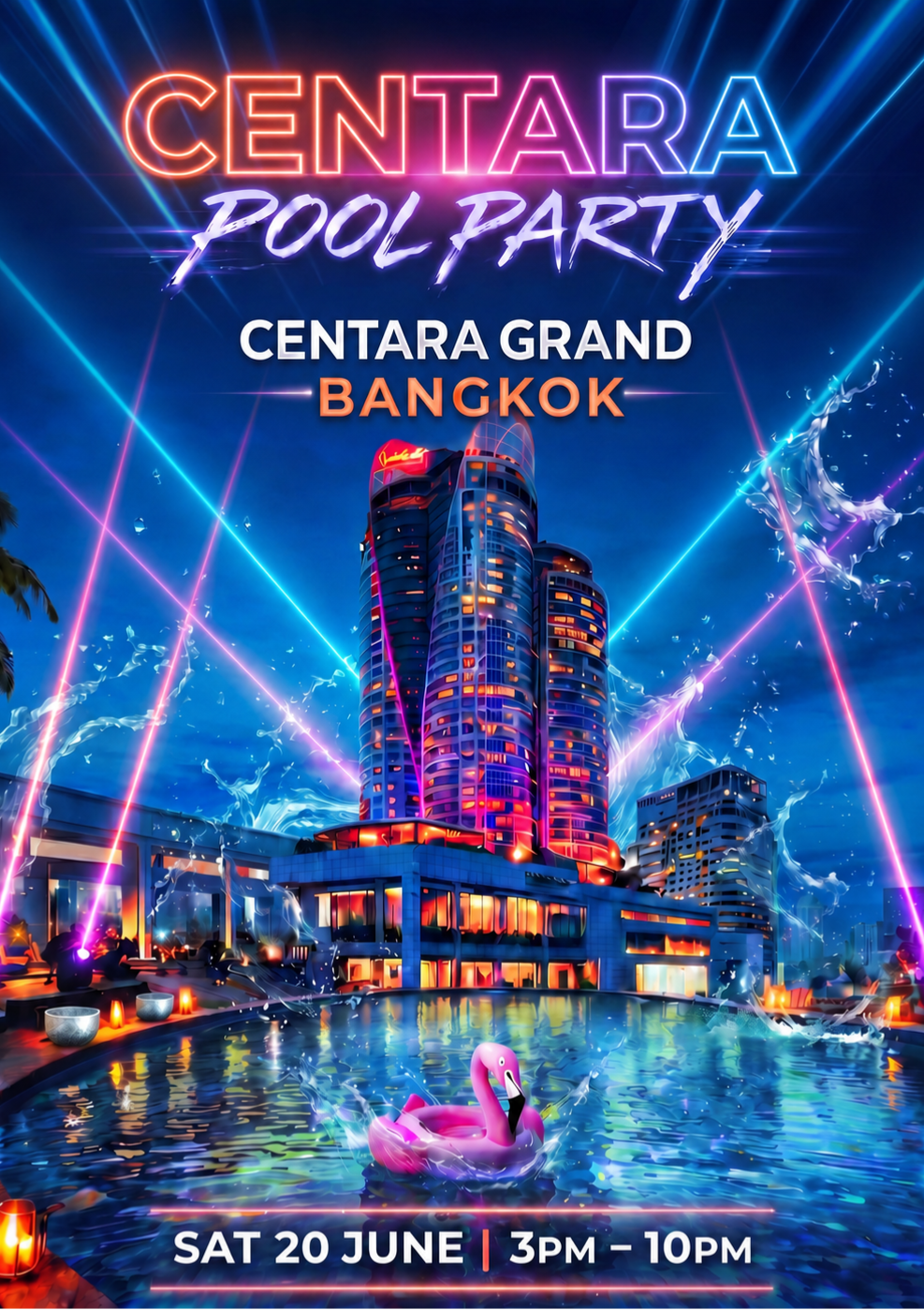 Centara Pool Party | House & Techno