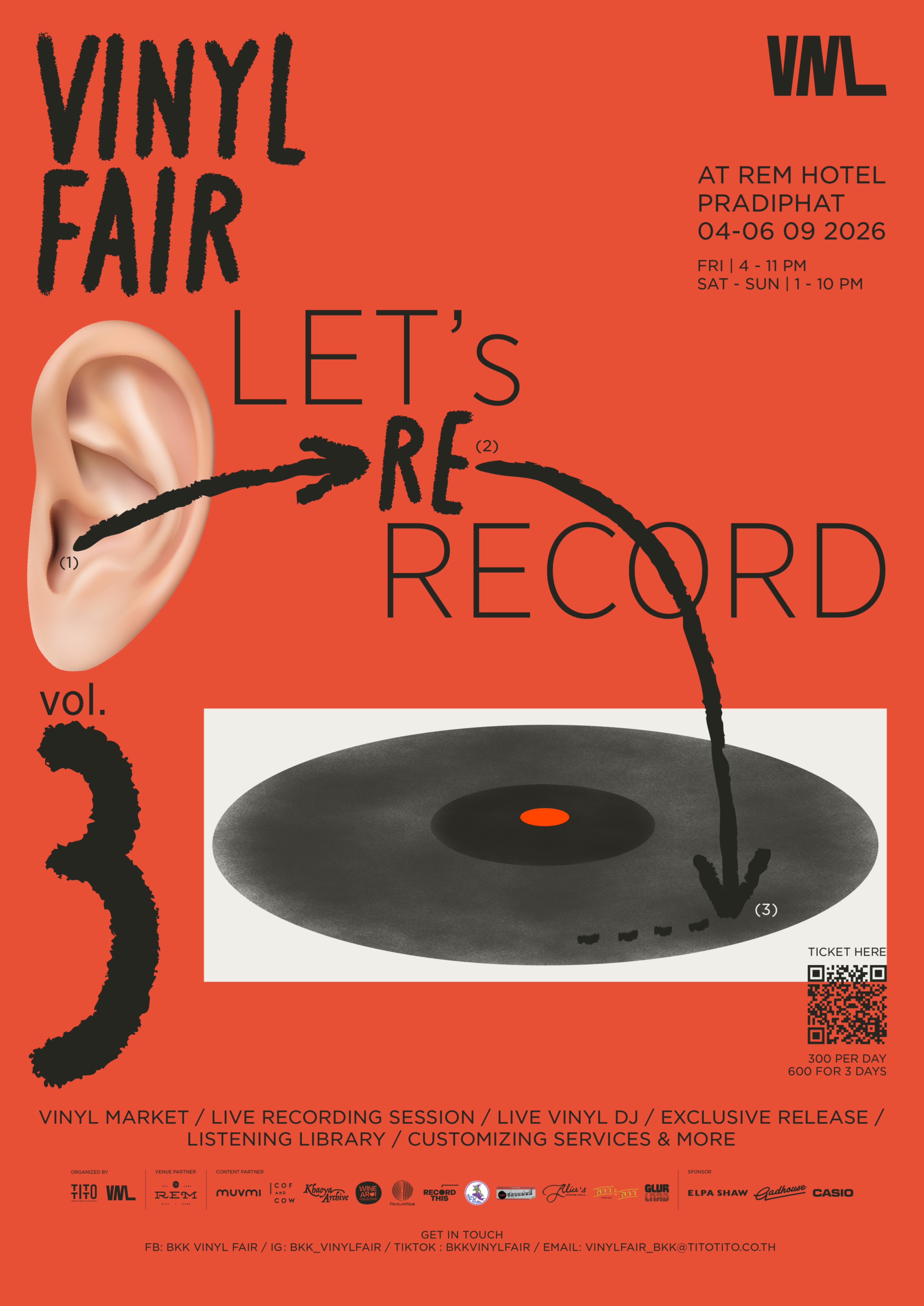 BKK Vinyl Fair 2026 Vol.3 : Let's Re-Record