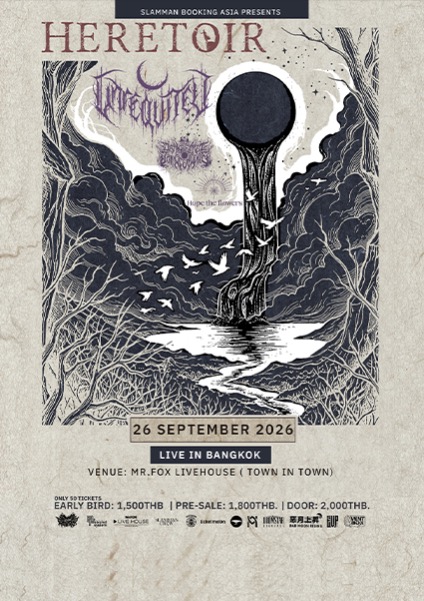 Slamman Booking Asia presents Heretoir Live in Bangkok 2026
