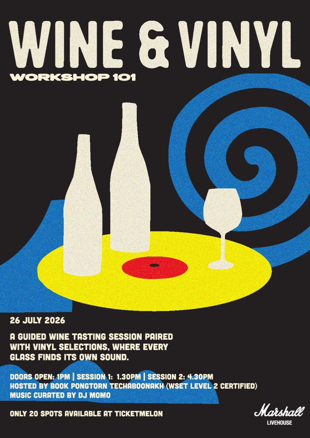 Wine & Vinyl Workshop 101: Discovering Wine