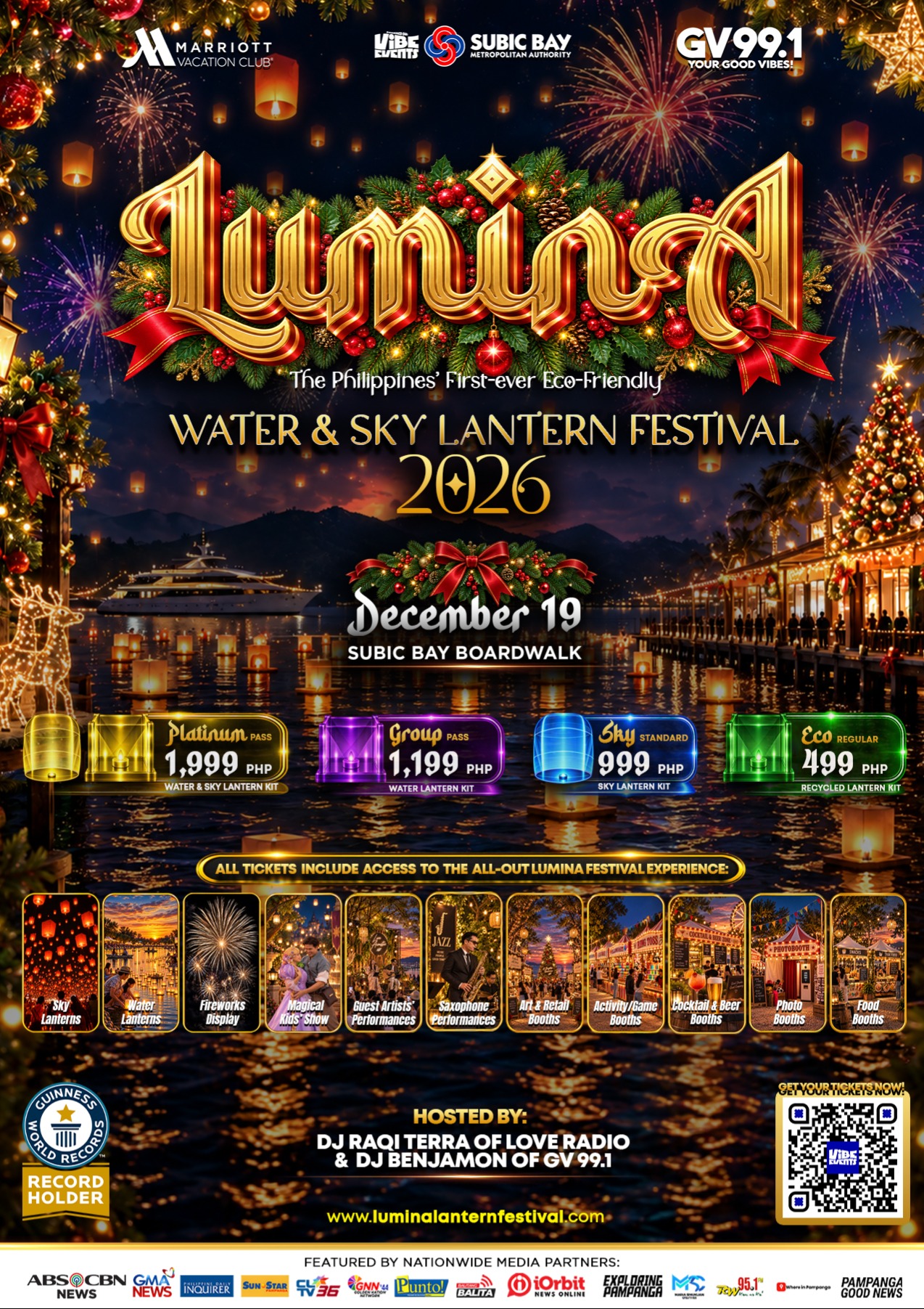 Lumina Christmas Water Lantern Festival