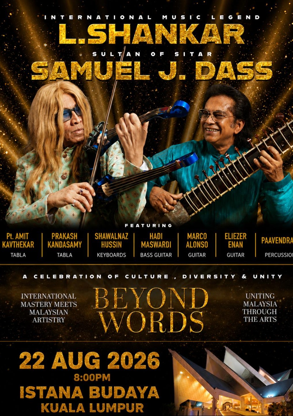 Beyond Words: Pt. L Shankar & Samuel Dass Live in Fusion Concert