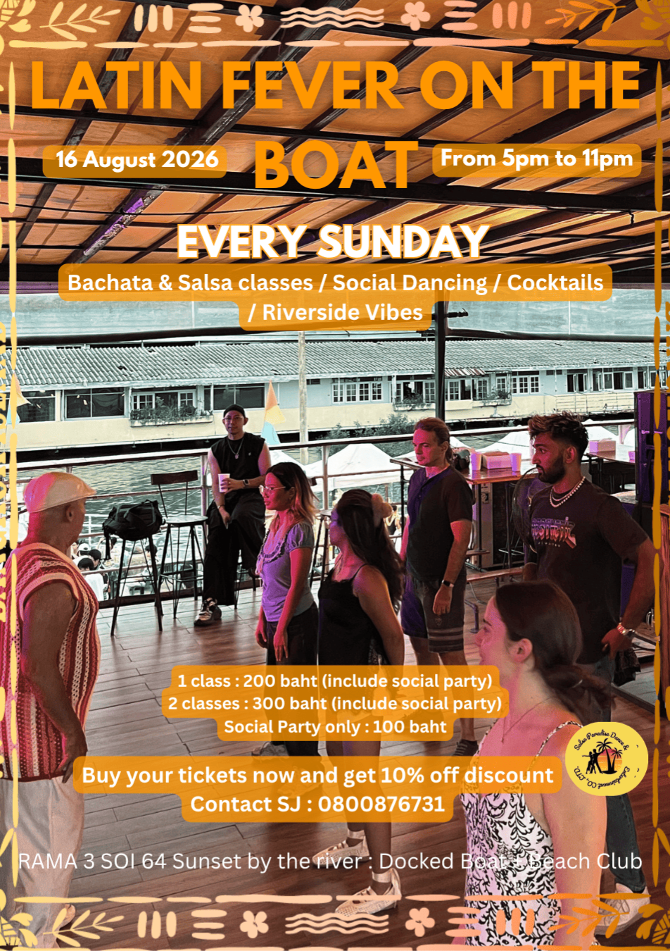Latin Fever on the Boat - 16/08