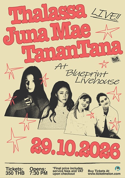 Blueprint Livehouse: Thalassa + Juna Mae + TananTana