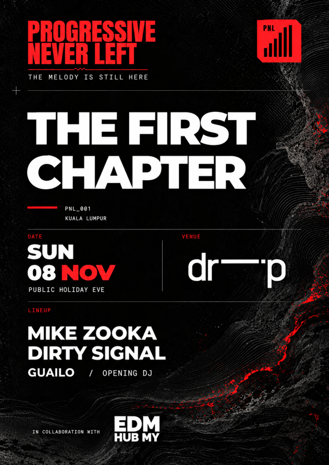 DRIP KL x Progressive Never Left: The First Chapter