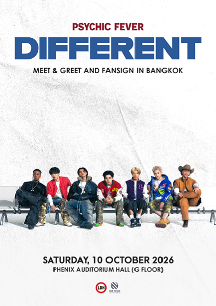 PSYCHIC FEVER DIFFERENT Meet & Greet and Fansign in Bangkok