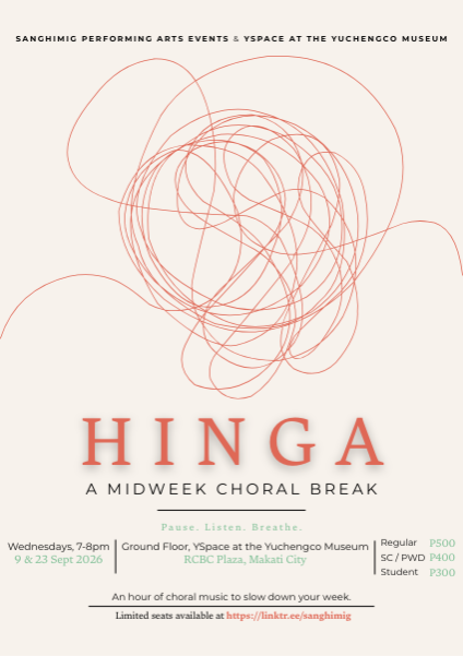 HINGA: A Midweek Choral Break (September 2026)