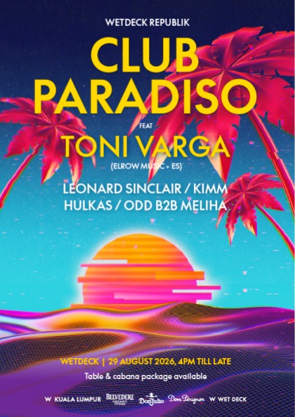 WETDeck Republik: Club Paradiso feat. Toni Varga