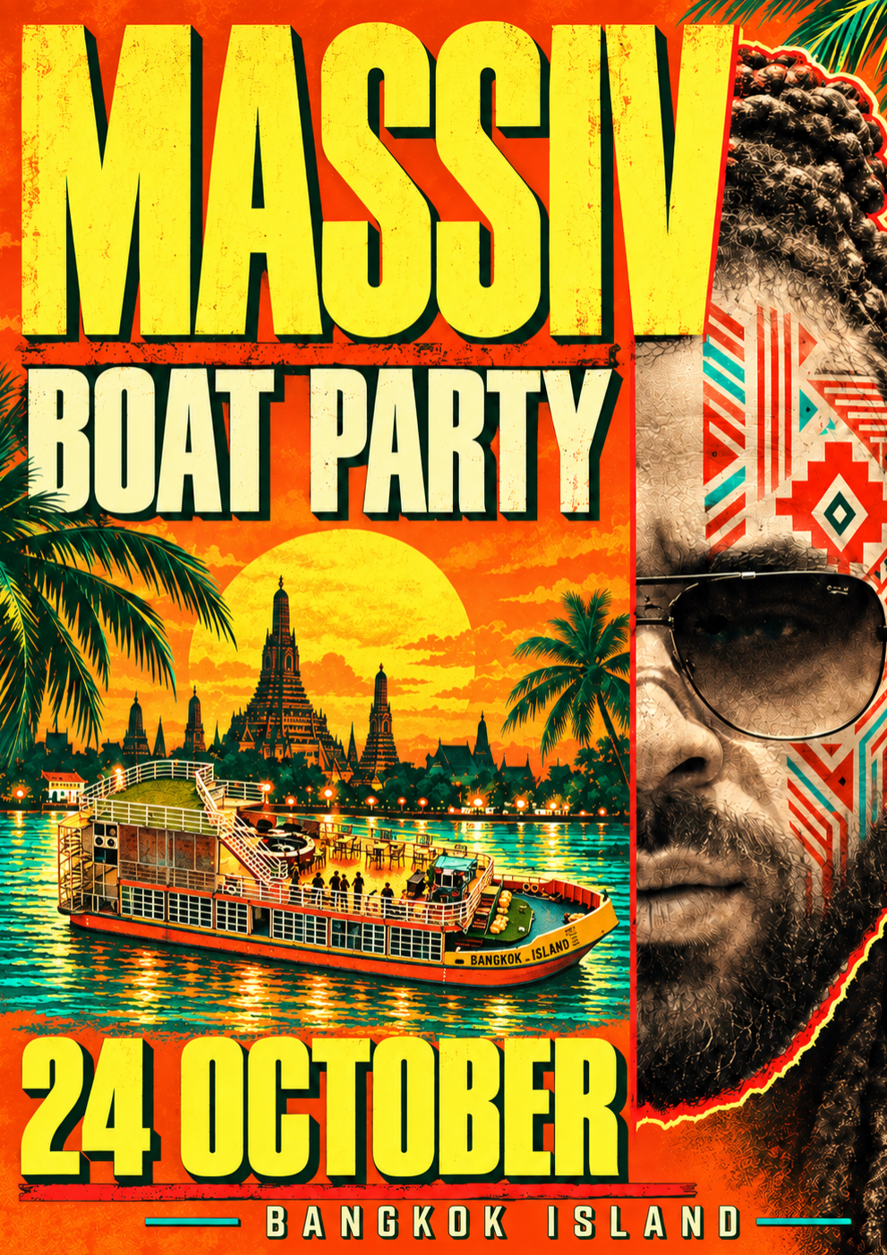 A MASSIV BOAT PARTY