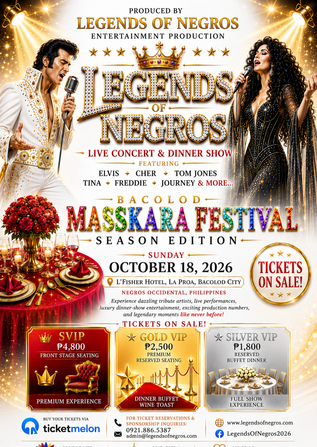 LEGENDS OF NEGROS L'Fisher Hotel, La Proa, Bacolod City.
