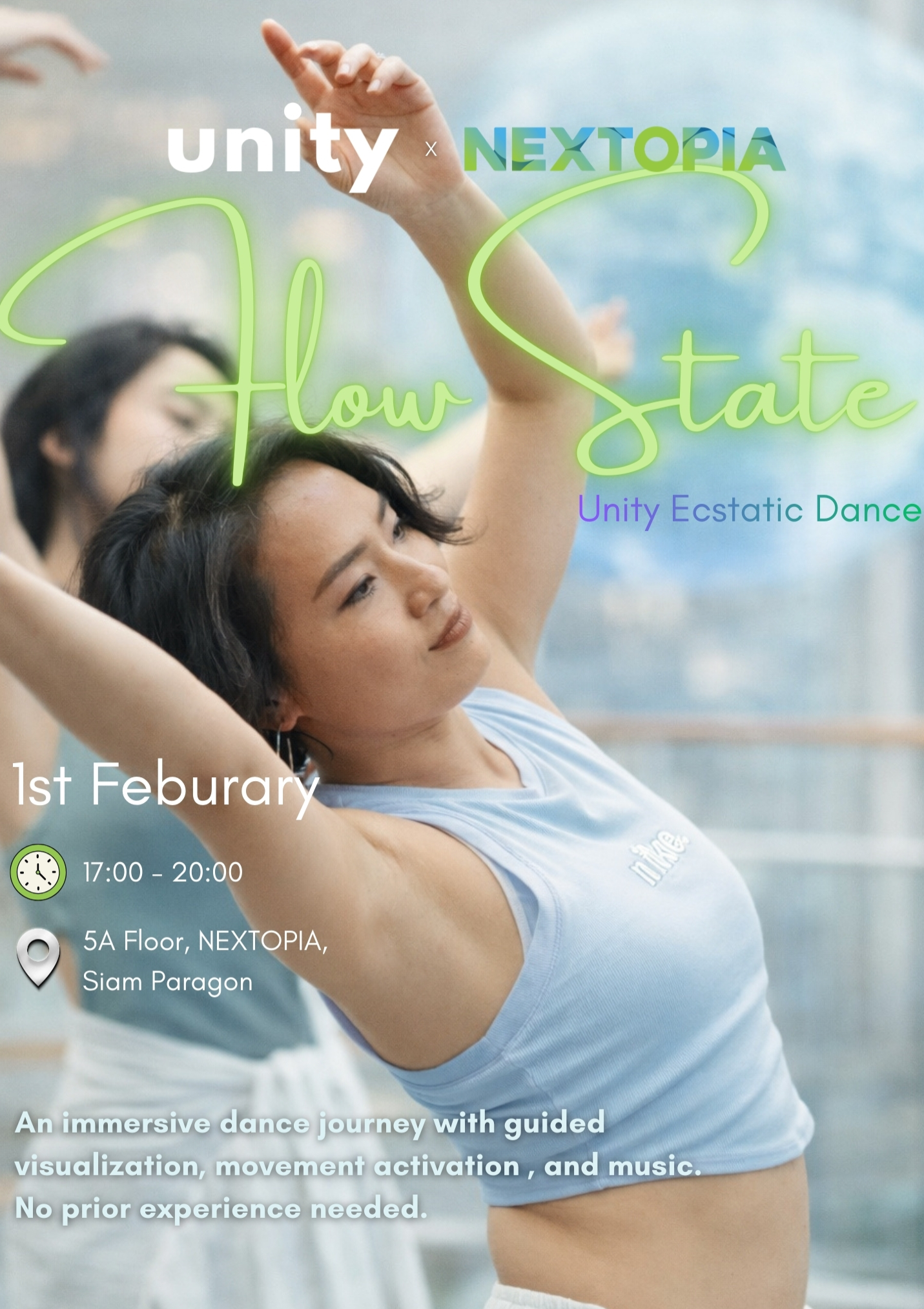 Flow State - Unity ecstatic dance - Ticketmelon