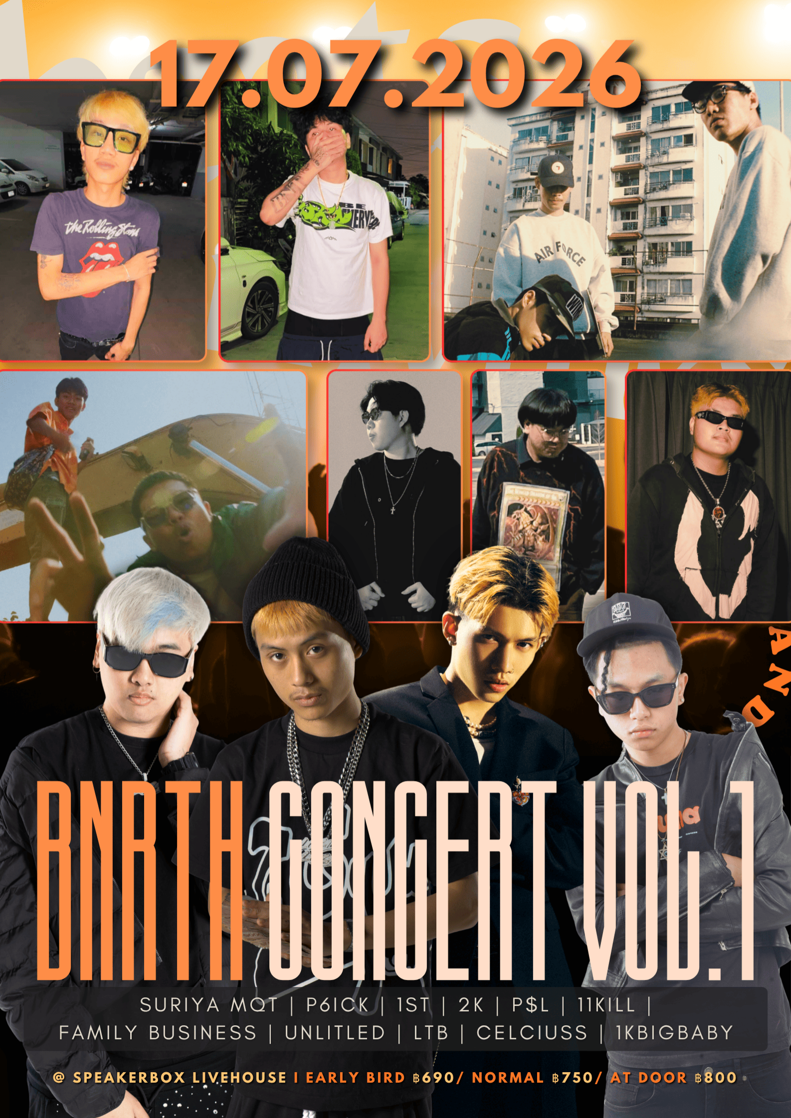 Beats&Rhymes Thailand Hip-hop Concert Vol. 1