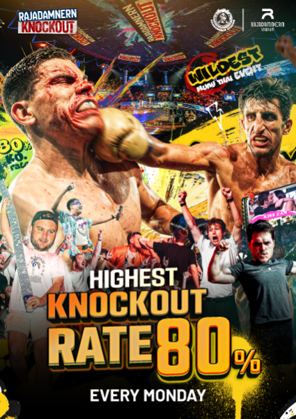 Rajadamnern Knock Out Muay Thai Event - August