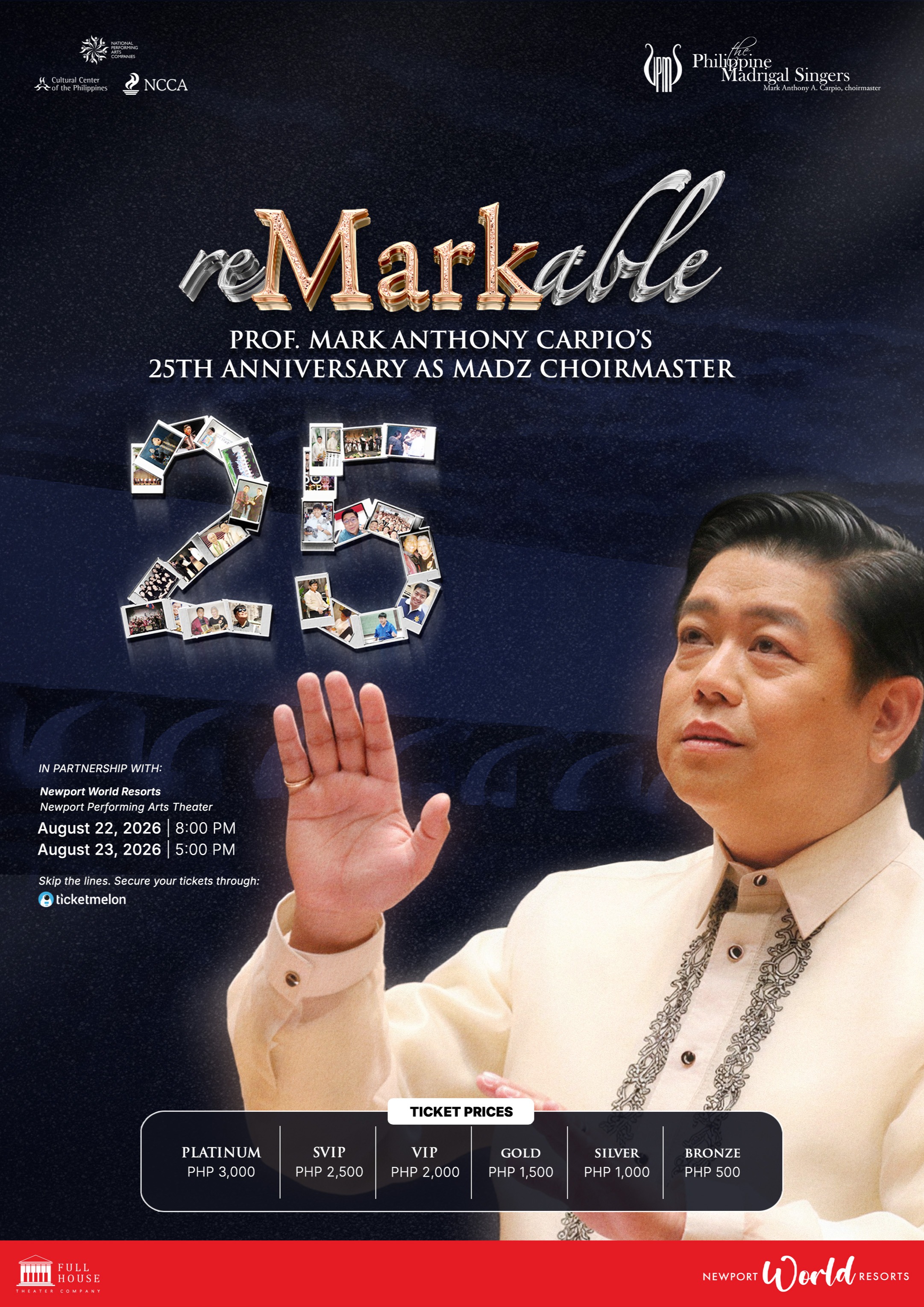reMARKable: Prof. Mark Anthony Carpio's 25th Anniversary as Madz Choirmaster