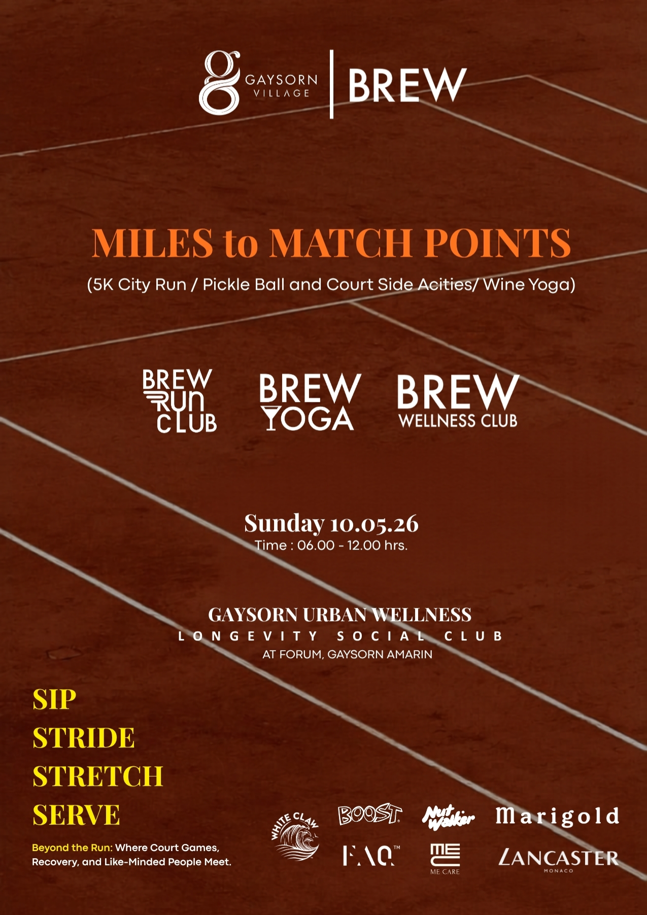 Miles to Match Points : BREW x Gaysorn