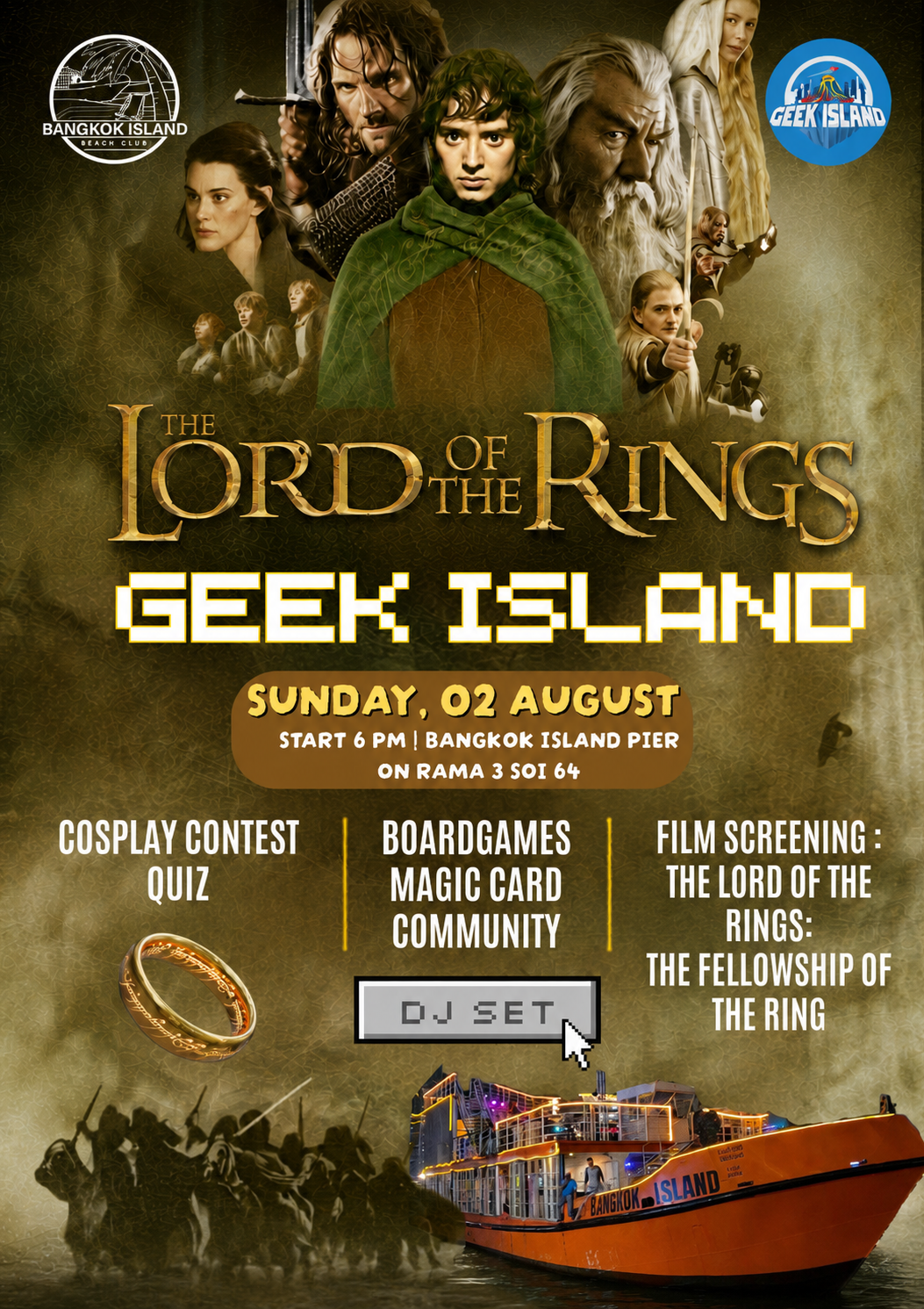 Geek Island - Lord of The Rings