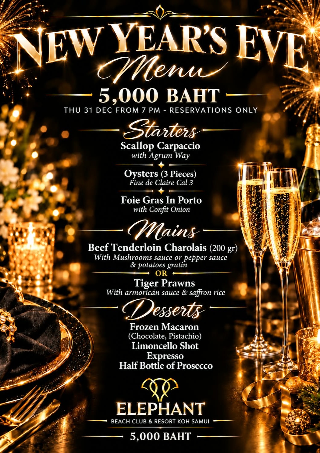 New Year's Eve Dinner