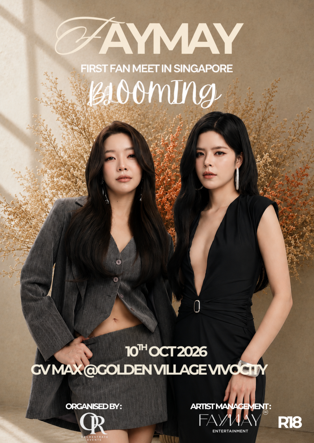 FAYMAY 1st Fan Meet in Singapore "BLOOMING"