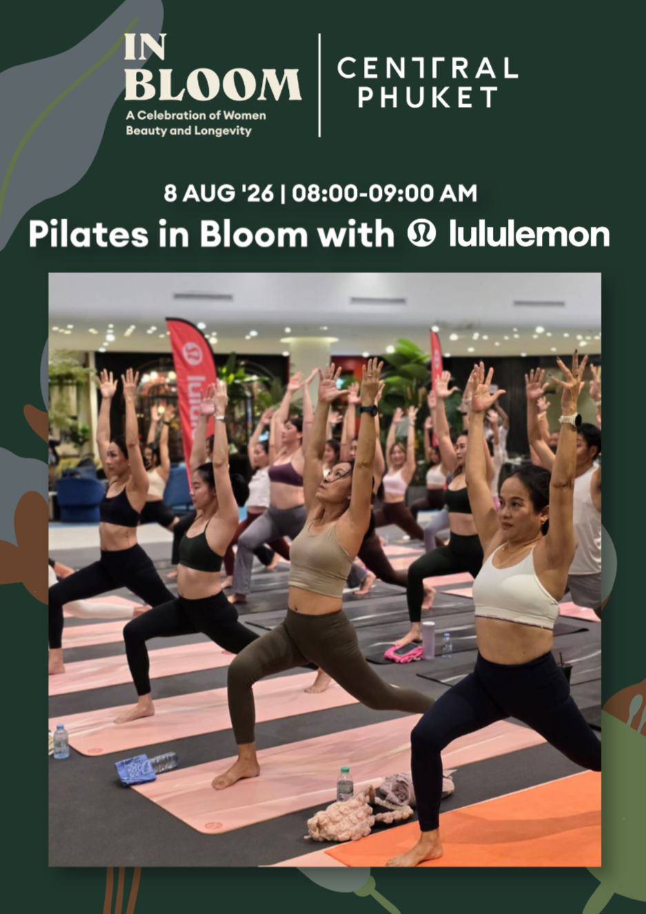 Pilates in Bloom with lululemon
