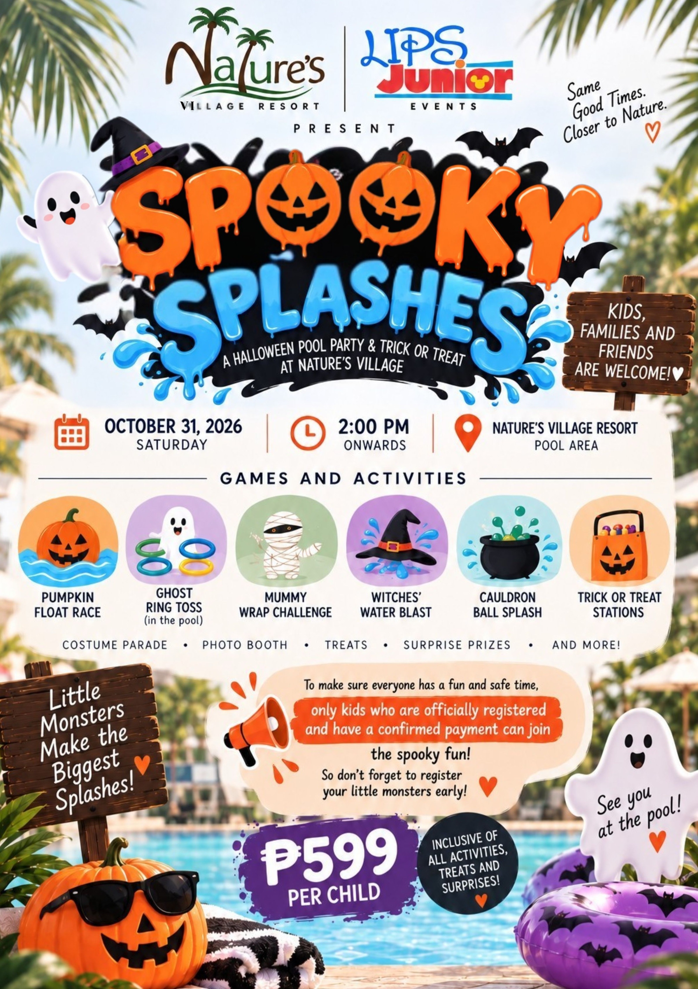 Spooky Splashes
