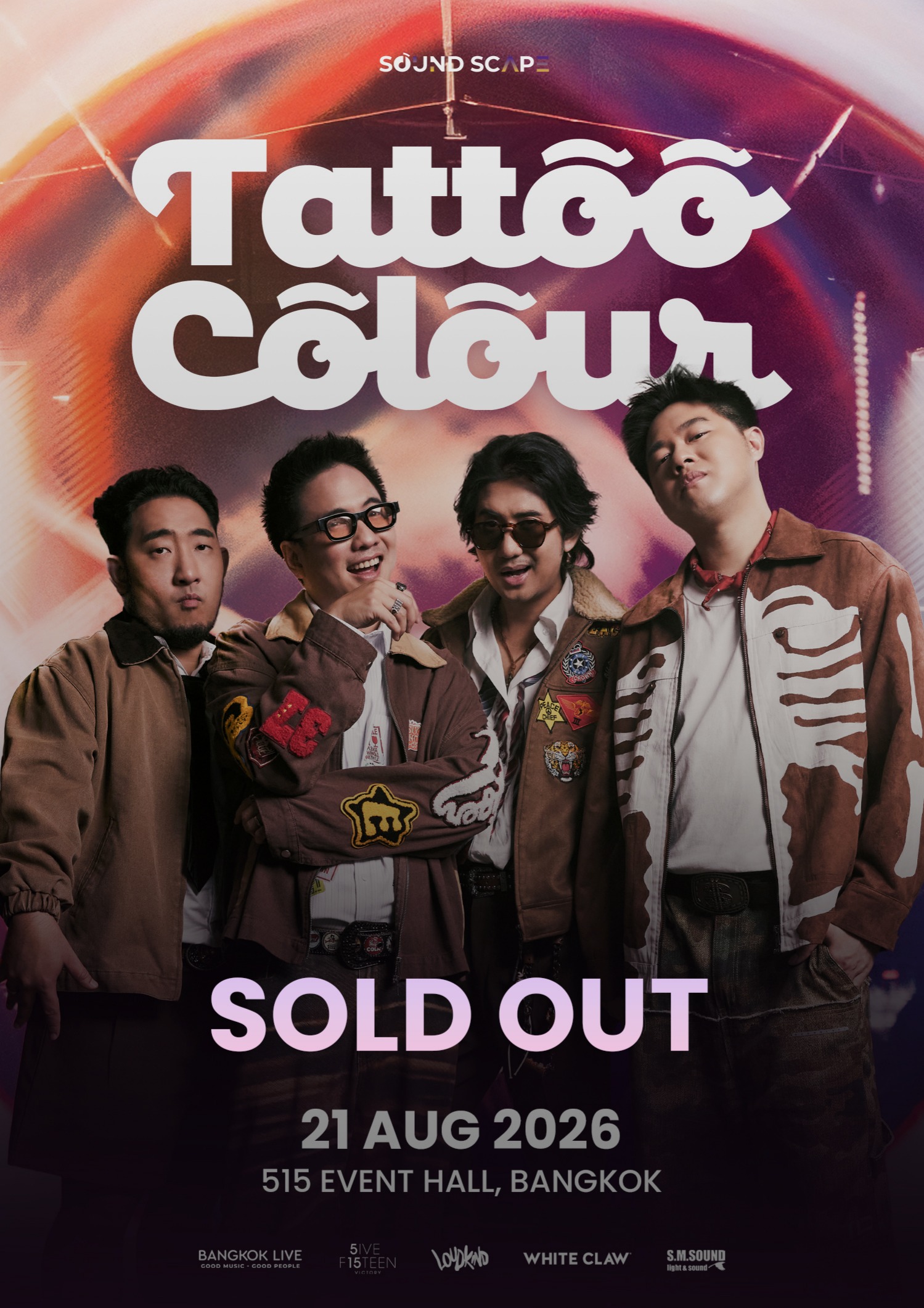 Tattoo Colour Live at Bangkok Soundscape