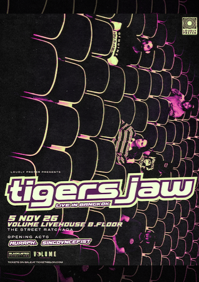 Tigers Jaw live in Bangkok 2026