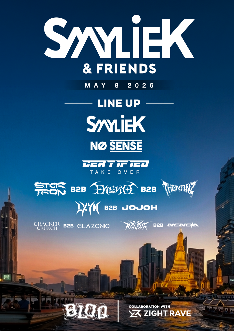 SMYLIEK & FRIENDS @BLOQ BANGKOK