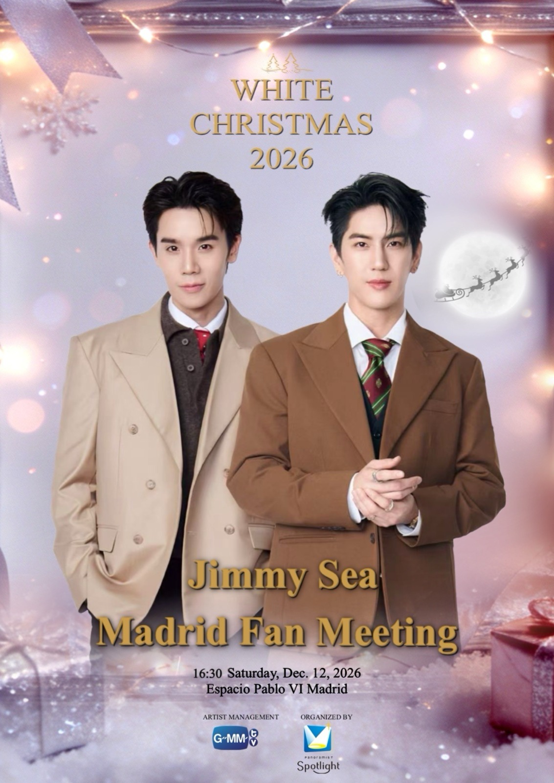 White Christmas 2026: Jimmy Sea Madrid Fan Meeting