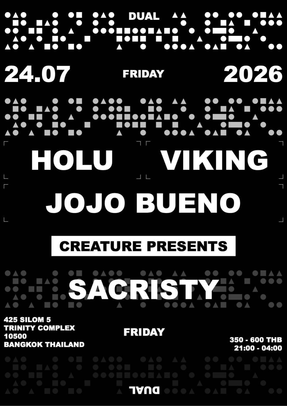 Dual Creature presents Sacristy