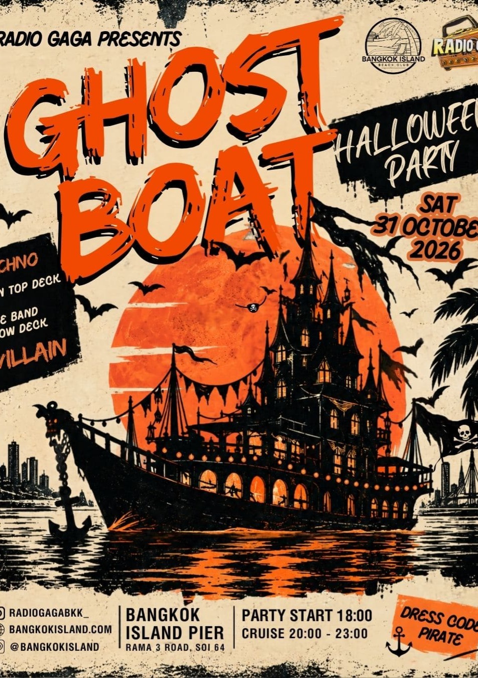 Ghost Boat – Halloween Cruise Party 2026