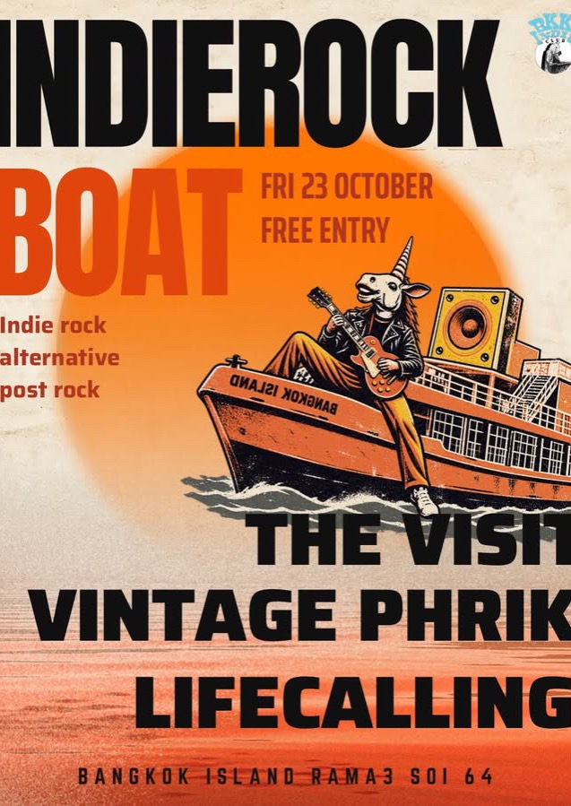 Indie Rock Boat 23 Oct