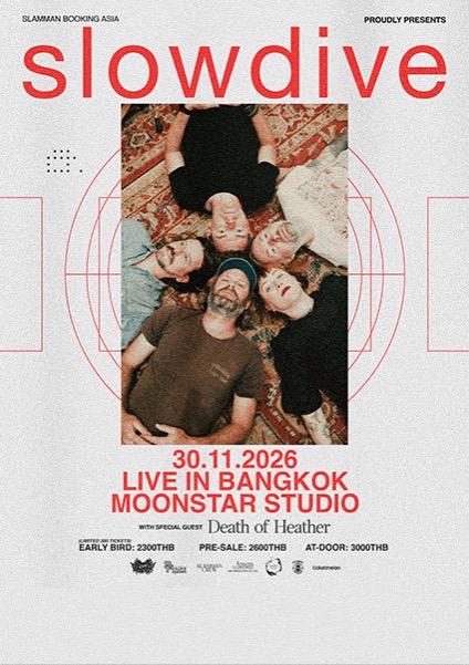 Slowdive Live in Bangkok 2026
