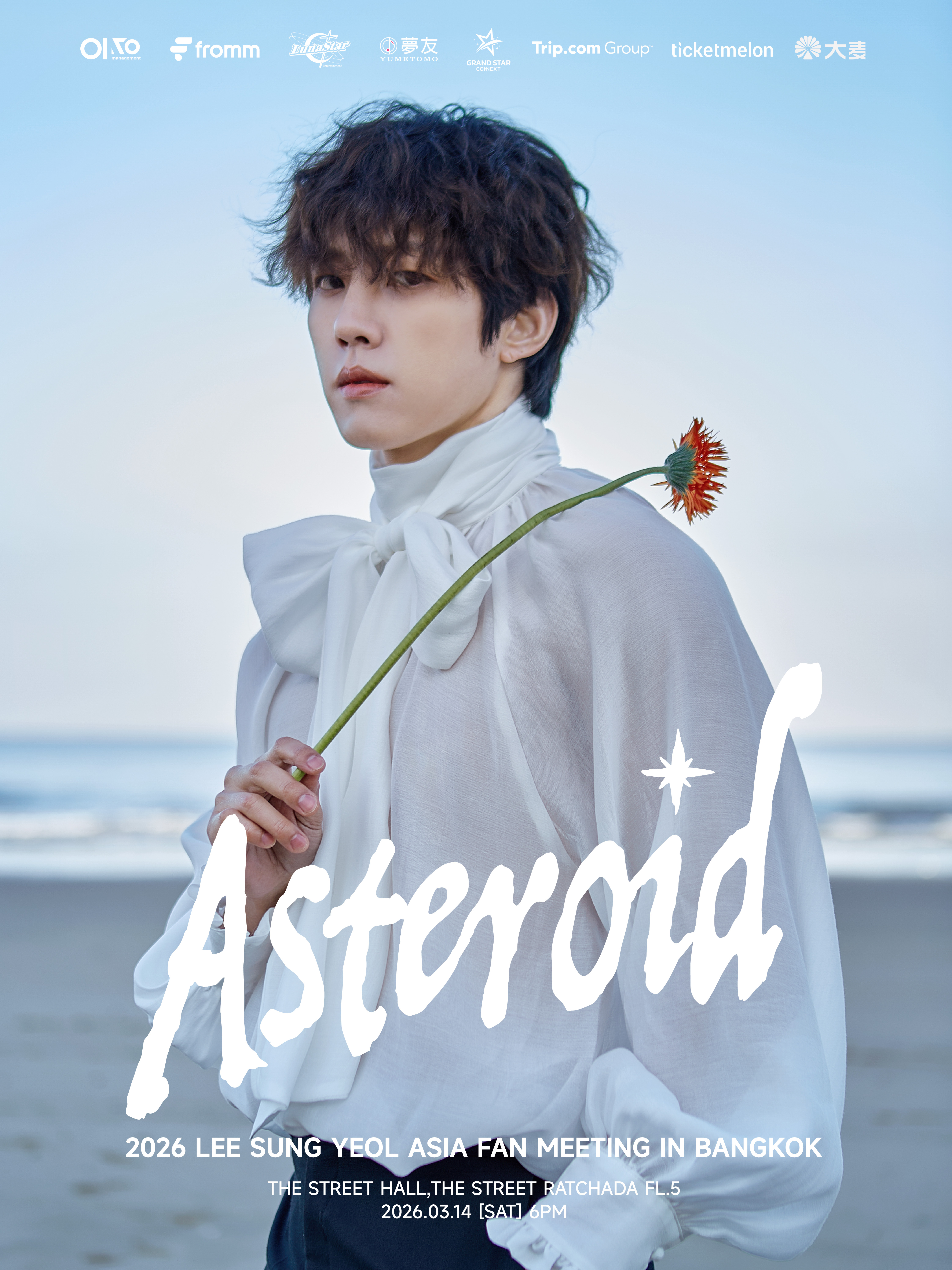 LEE SUNG YEOL ASIA FAN MEETING IN バンコク 2026 LEE SUNG YEOL ASIA FAN MEETING IN BANGKOK! - Ticketmelon