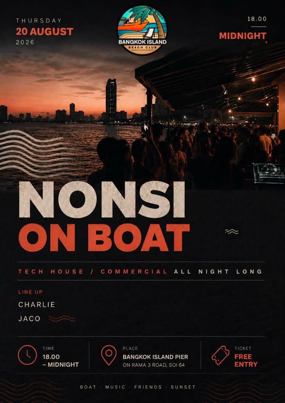 NONSI ON BOAT