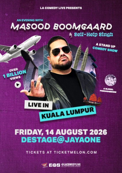 An Evening with Masood Boomgaard & Self-Help Singh