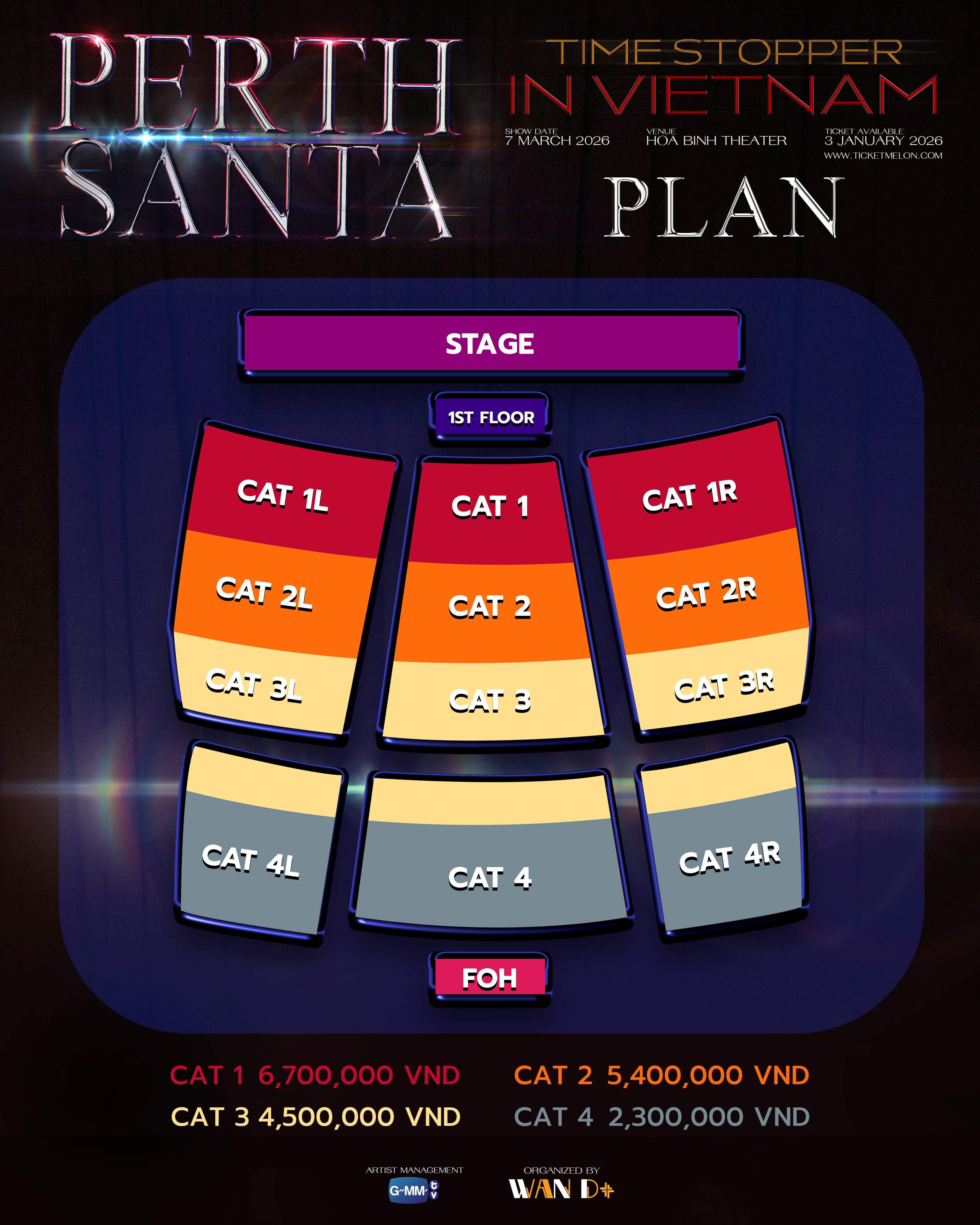 PERTH-SANTA Time Stopper in Vietnam - Ticketmelon