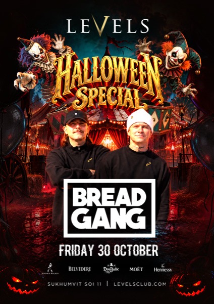 BREAD GANG at Levels — Halloween Special