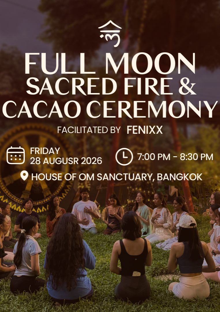 Full Moon Sacred Fire & Cacao Ceremony
